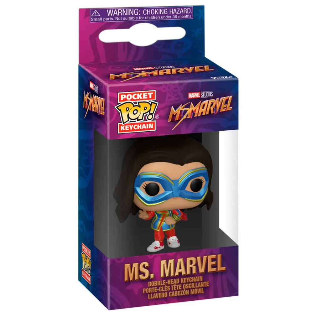 Funko Pocket POP Marvel Ms. Marvel kulcstartó termékfotó