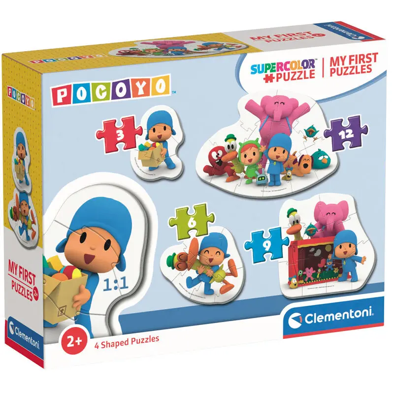 Pocoyo puzzle 3+6+9+12db-os termékfotó