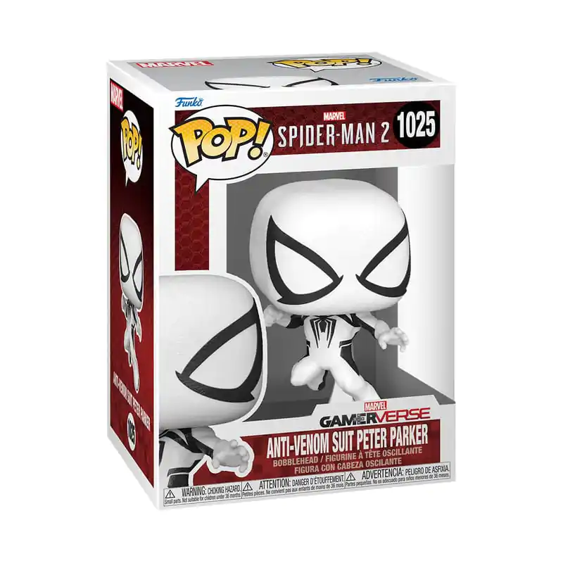 Spiderman 2 Funko POP! Games Vinyl figura Anti-Venom Peter 9 cm termékfotó