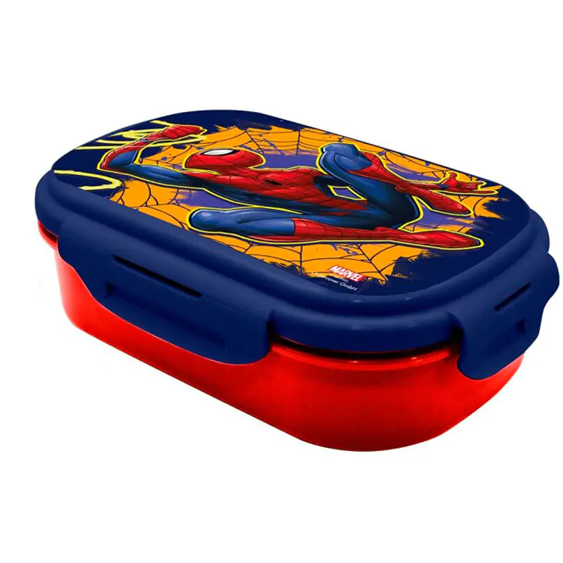 Spiderman Marvel Lunchbox und Besteckset termékfotó