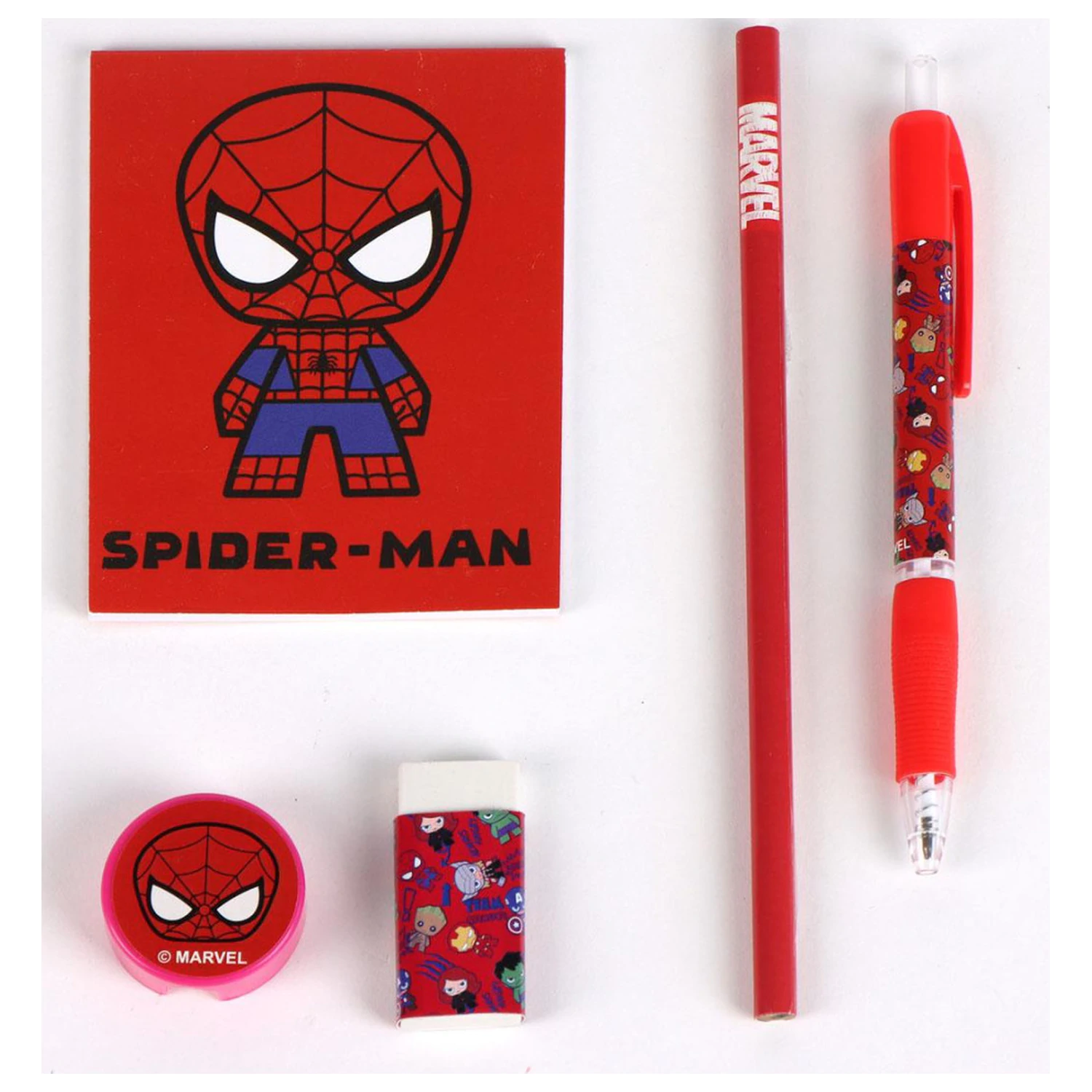 Pókember Red plüss töltött tolltartó termékfotó