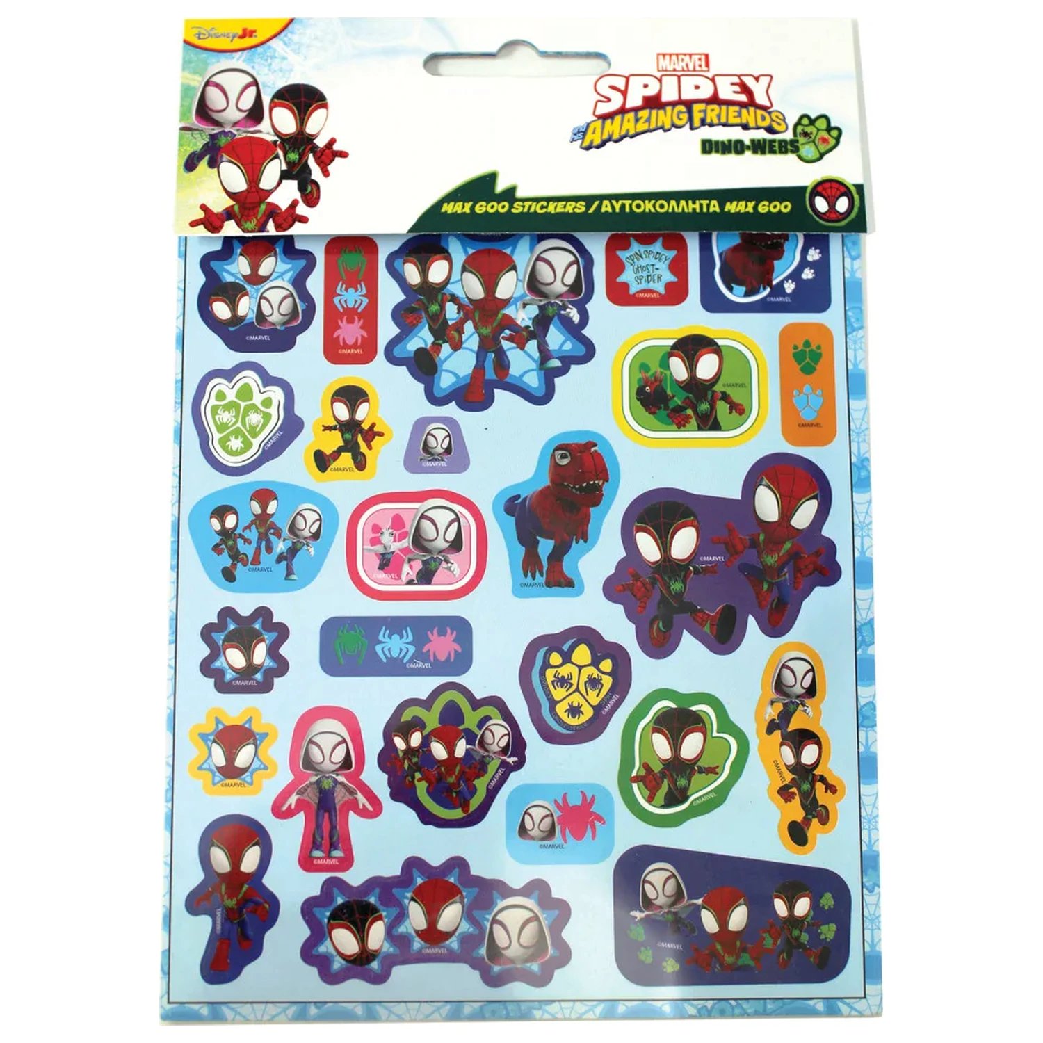 Pókember Spidey Dino-Webs 600 darabos matrica szett termékfotó