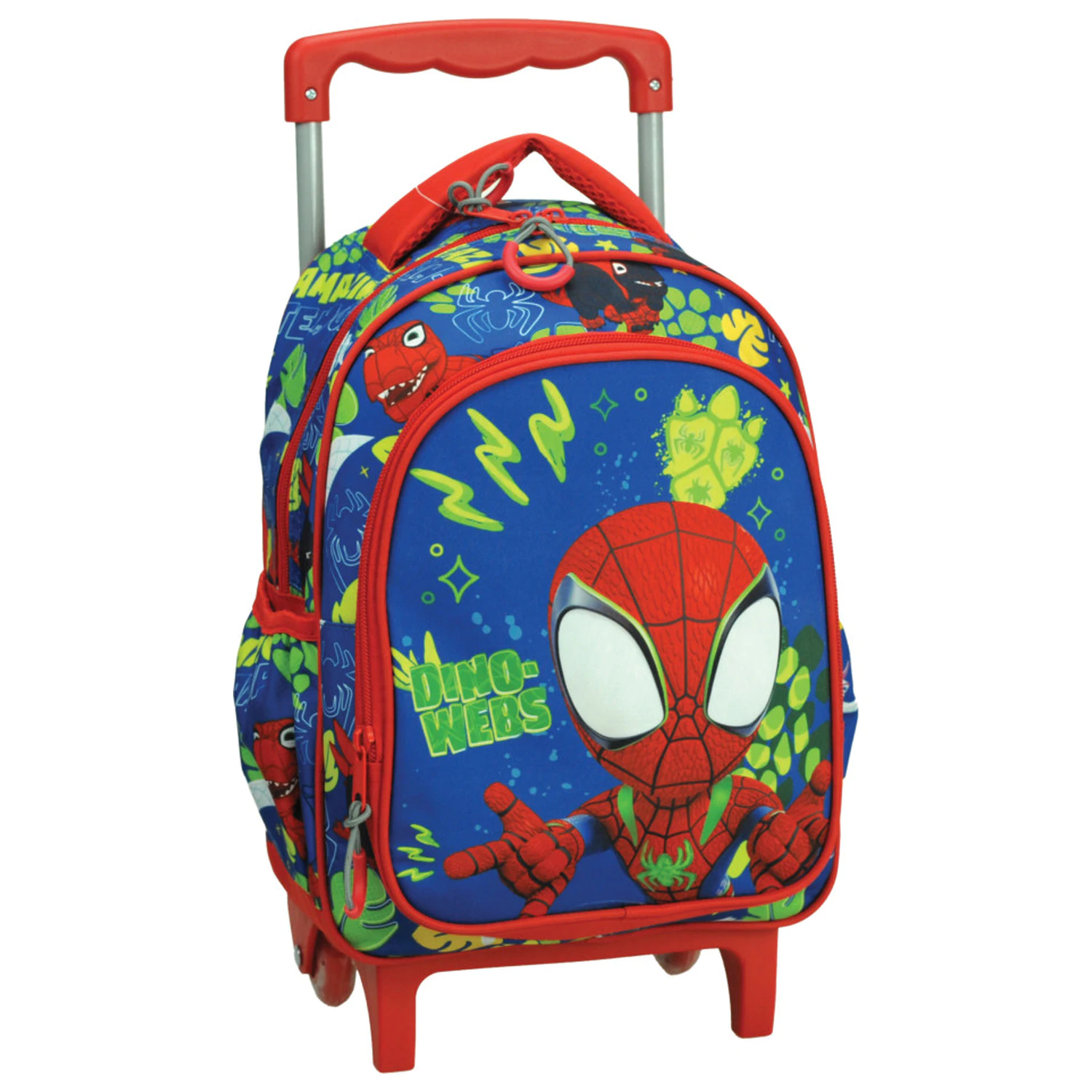 Pókember Spidey Dino-Webs gurulós ovis hátizsák, táska 30 cm termékfotó
