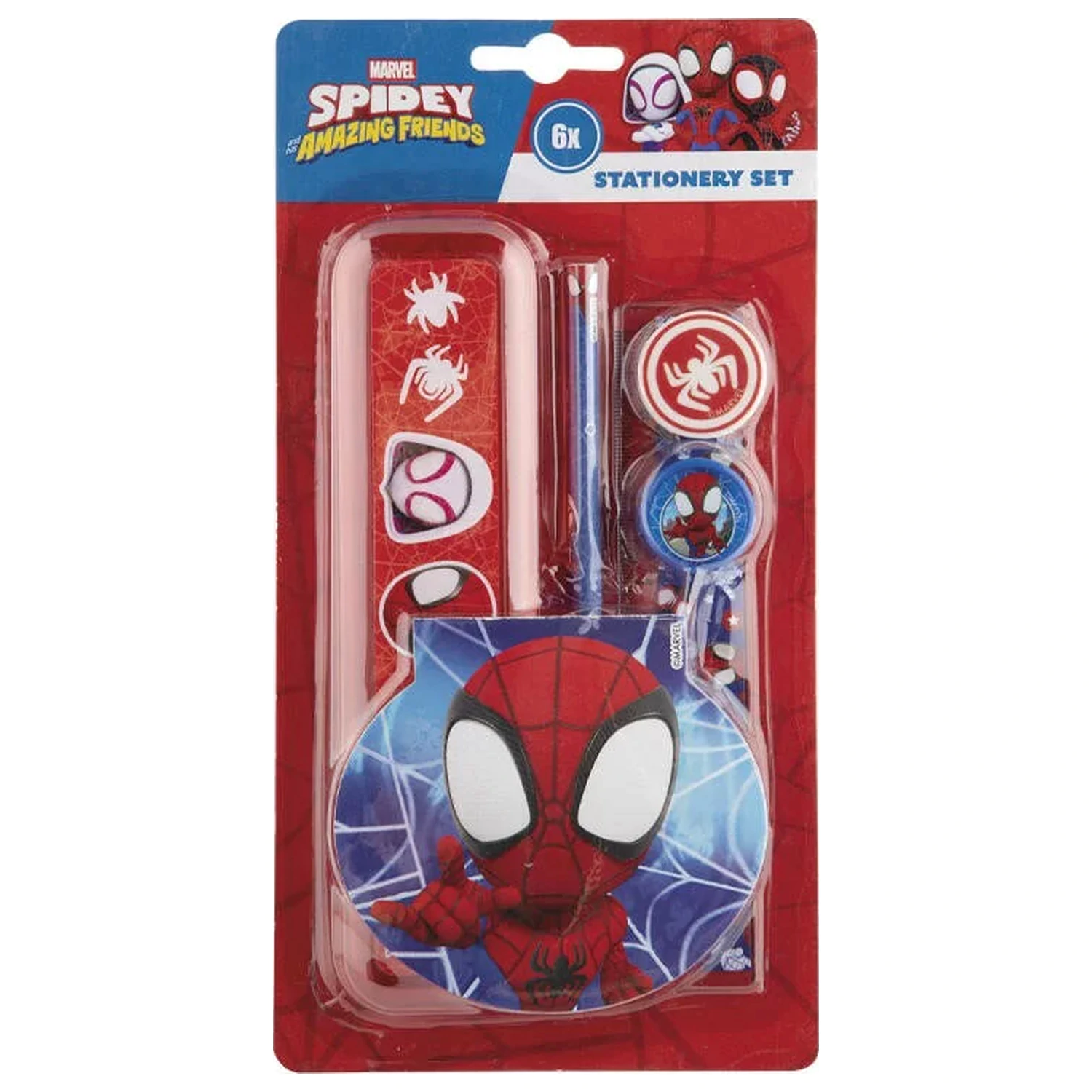 Pókember Spidey Friends írószer szett 6 db-os termékfotó