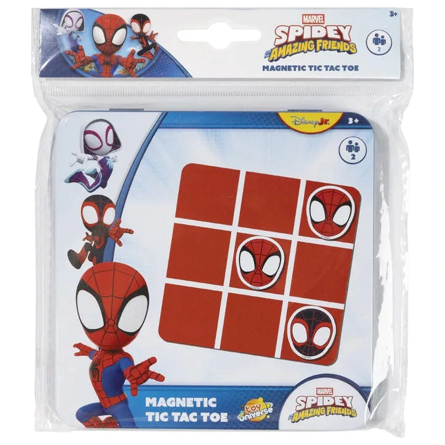 Pókember Spidey Friends mágneses amőba fém dobozban termékfotó