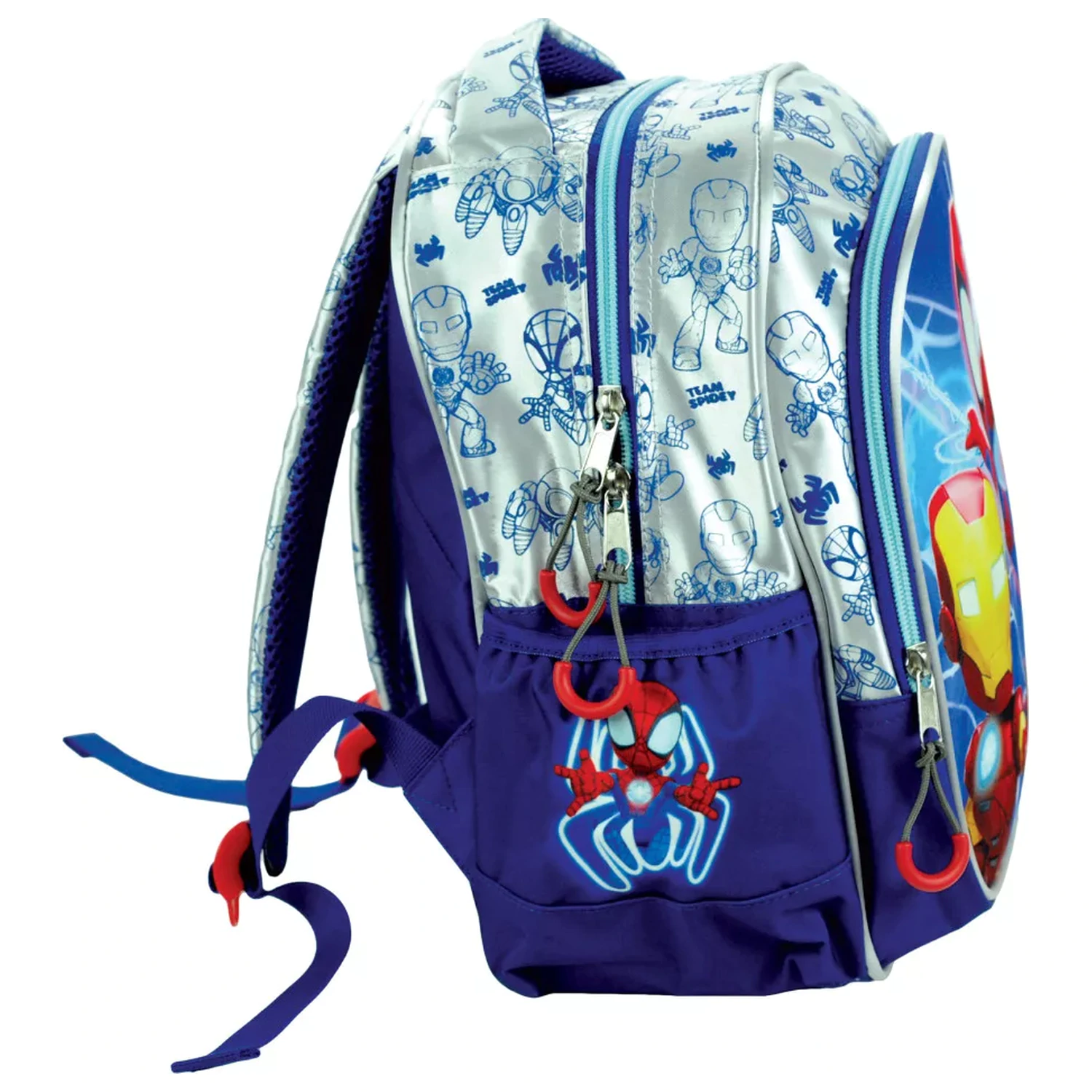 Pókember Spidey Glow hátizsák, táska 31 cm termékfotó