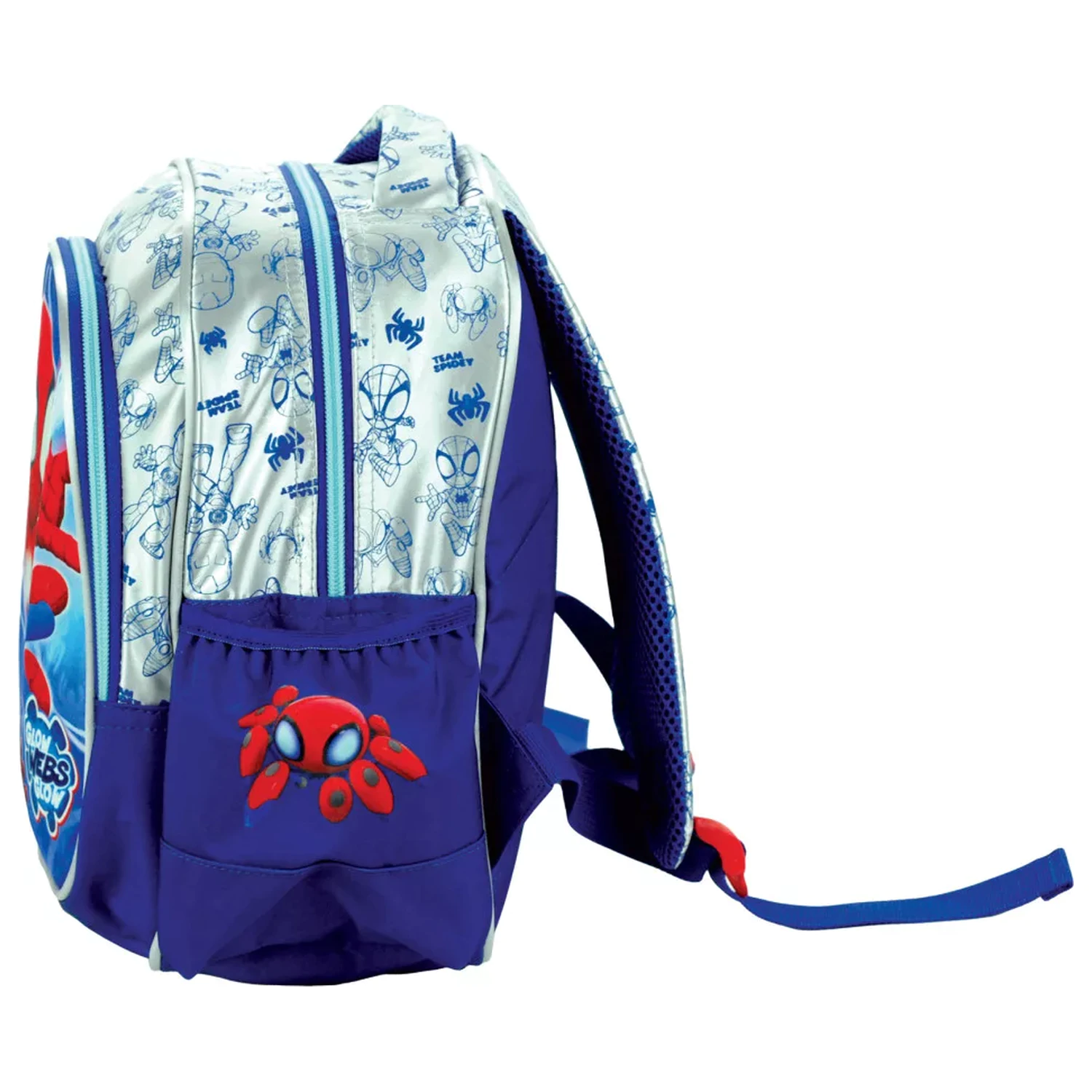 Pókember Spidey Glow hátizsák, táska 31 cm termékfotó