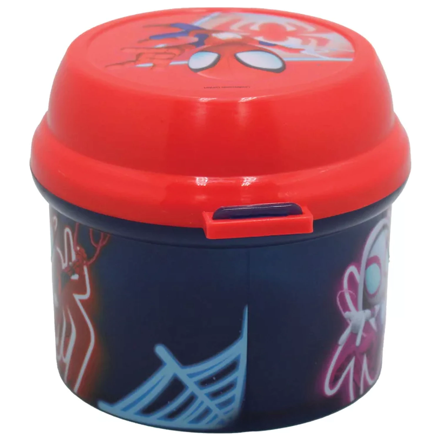 Pókember Spidey Glow műanyag snack tartó, uzsonnás doboz 270 ml termékfotó