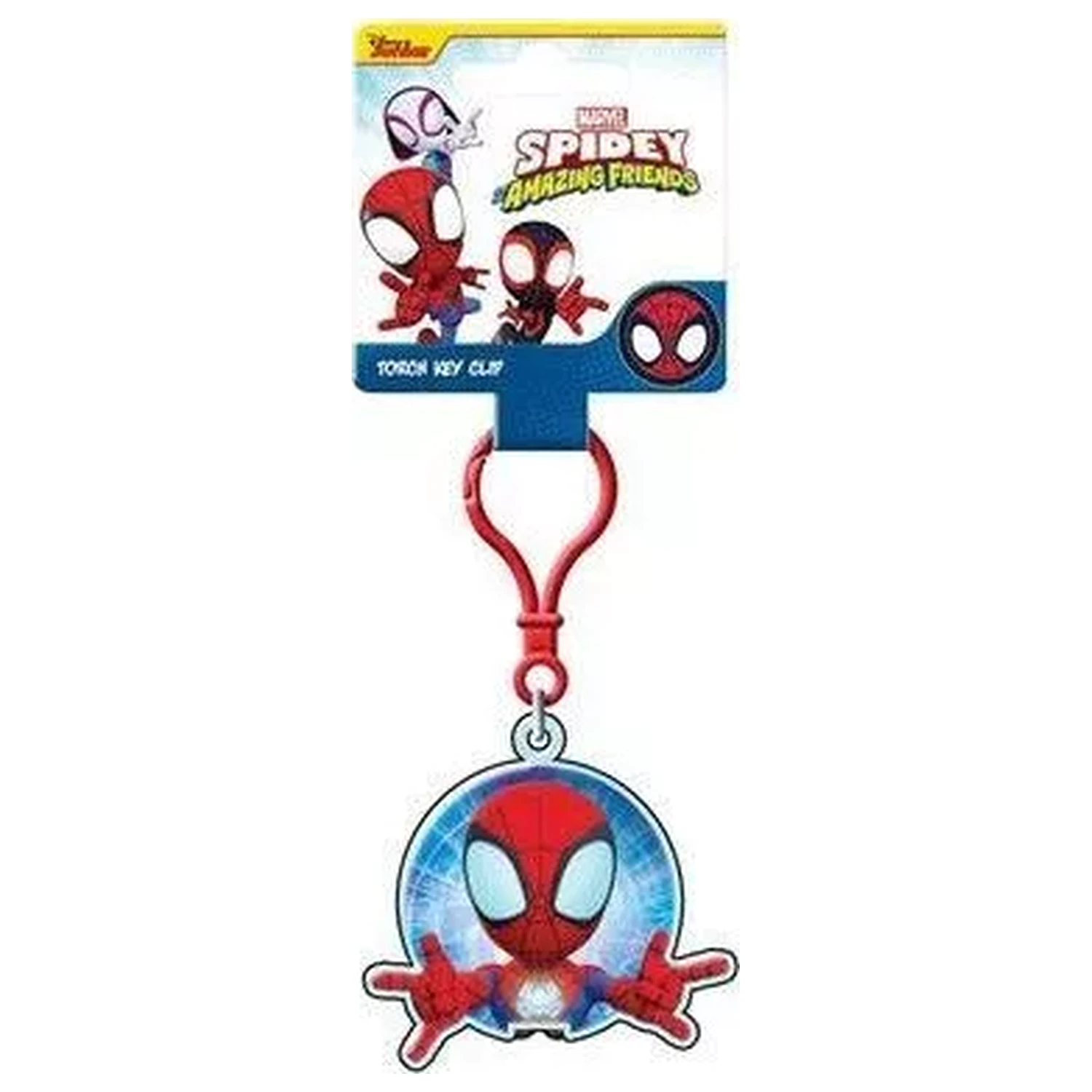 Pókember Spidey Glow világító kulcstartó termékfotó