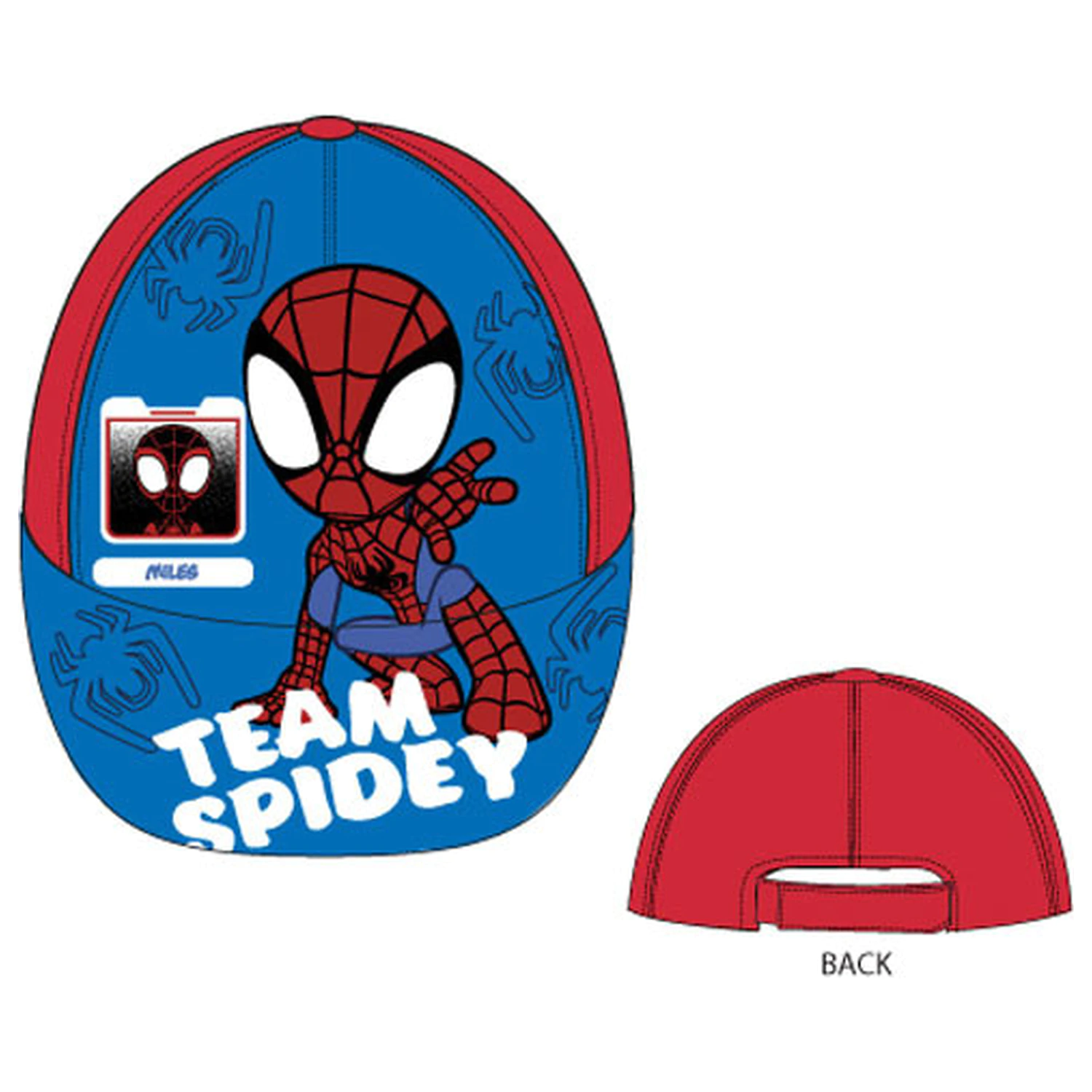 Pókember Spidey Red gyerek baseball sapka 54 cm termékfotó