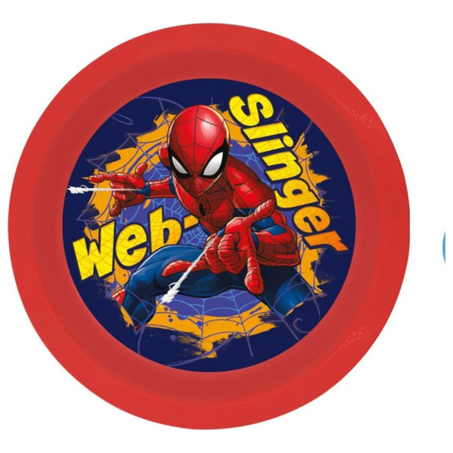 Pókember Web-Slinger műanyag lapostányér termékfotó