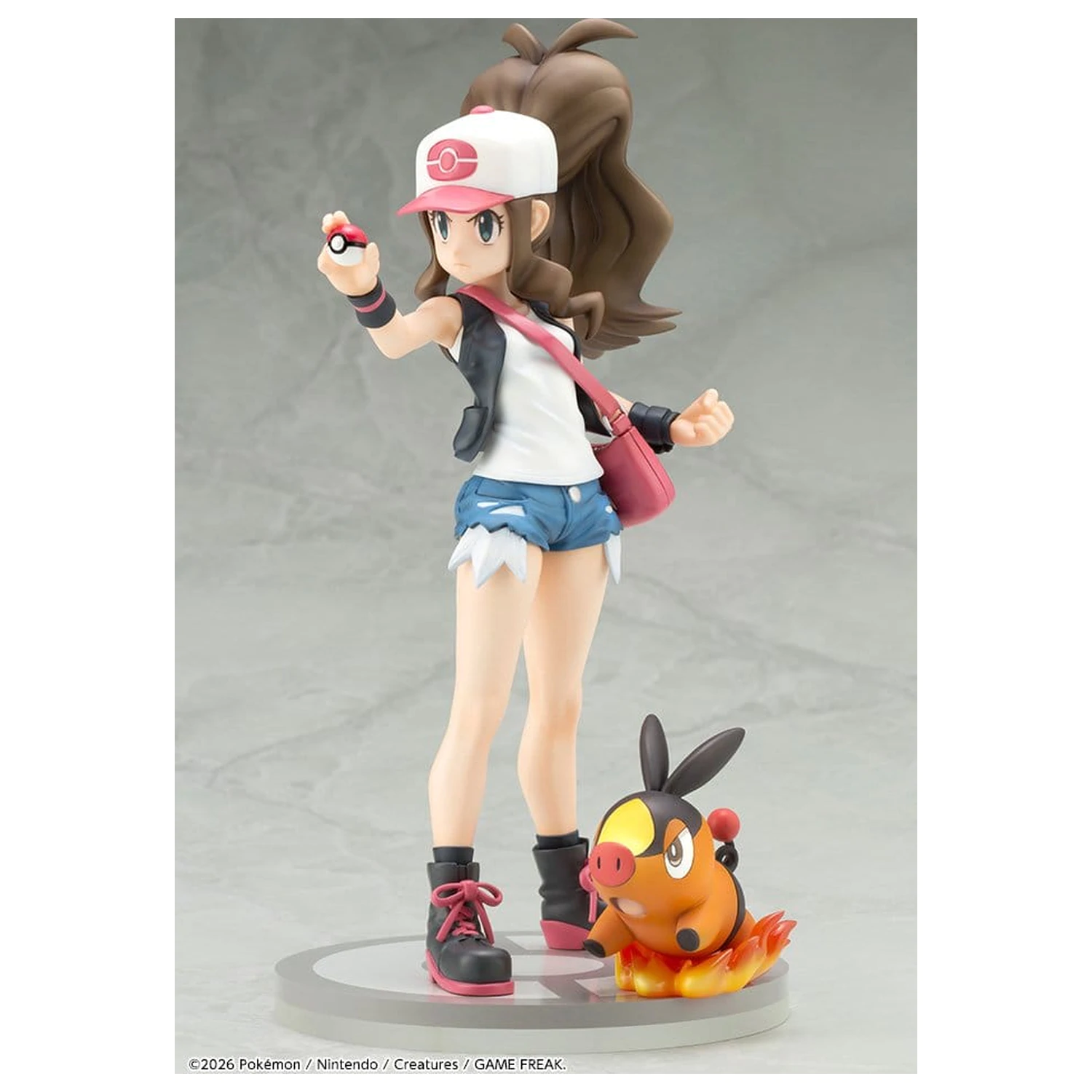 Pokémon 1/8 Hilda with Tepig Artfx J PVC figura 21 cm termékfotó