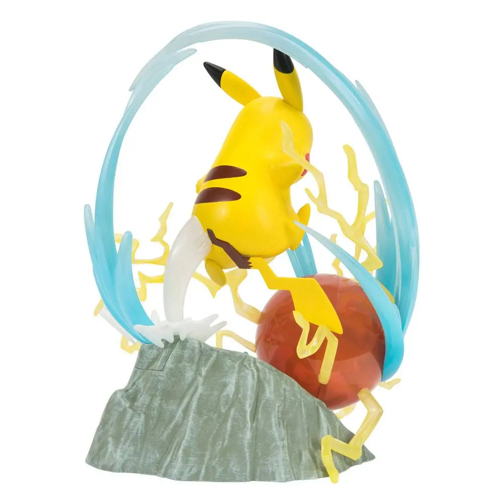 Pokémon 25th Anniversary Light-Up Deluxe Pikachu szobor figura 33 cm termékfotó