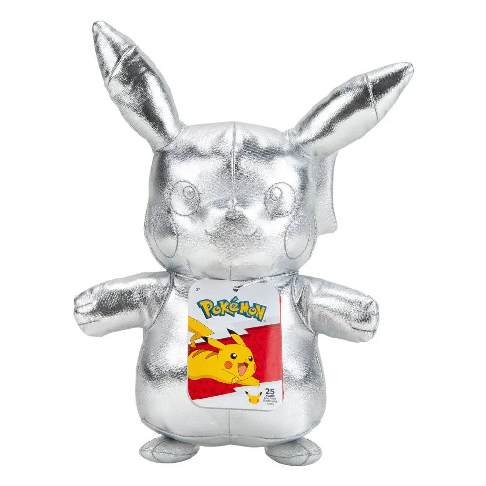 Pokémon 25th Anniversary Select Silver Version Pikachu plüss figura 30 cm termékfotó