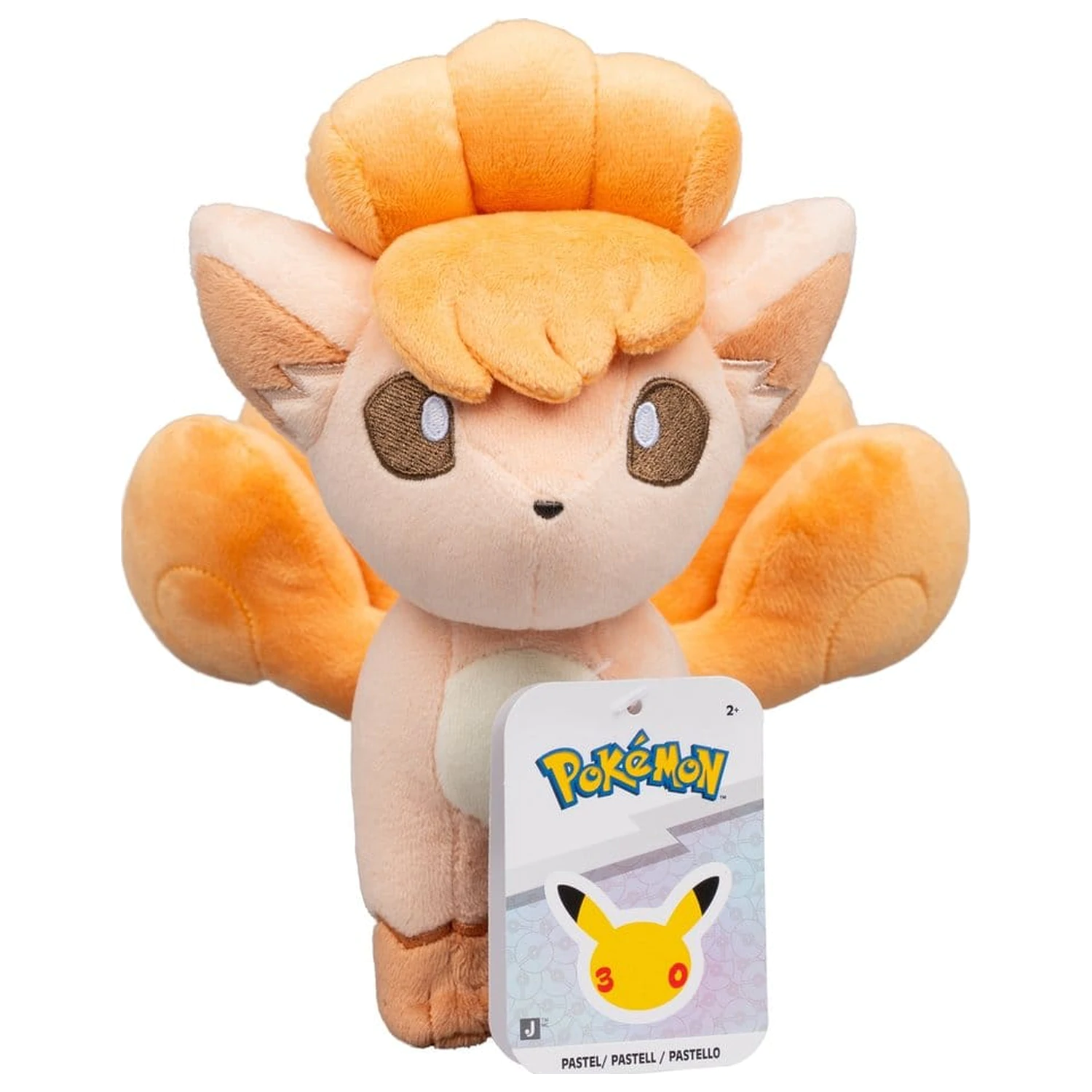 Pokémon 30th Anniversary Vulpix plüss figura 20 cm termékfotó