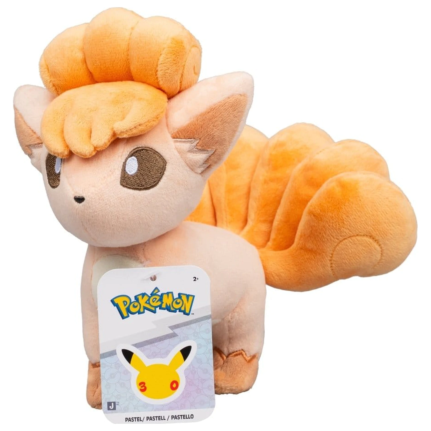 Pokémon 30th Anniversary Vulpix plüss figura 20 cm termékfotó