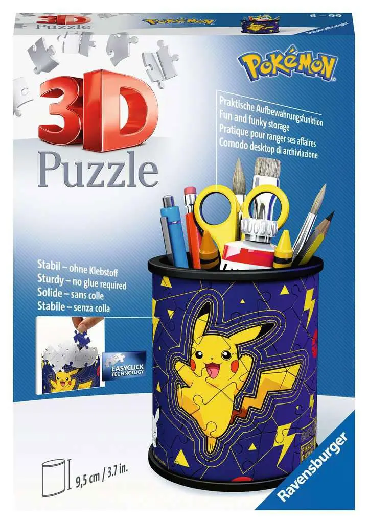 Pokémon 3D Puzzle tolltartó (54 darab) termékfotó