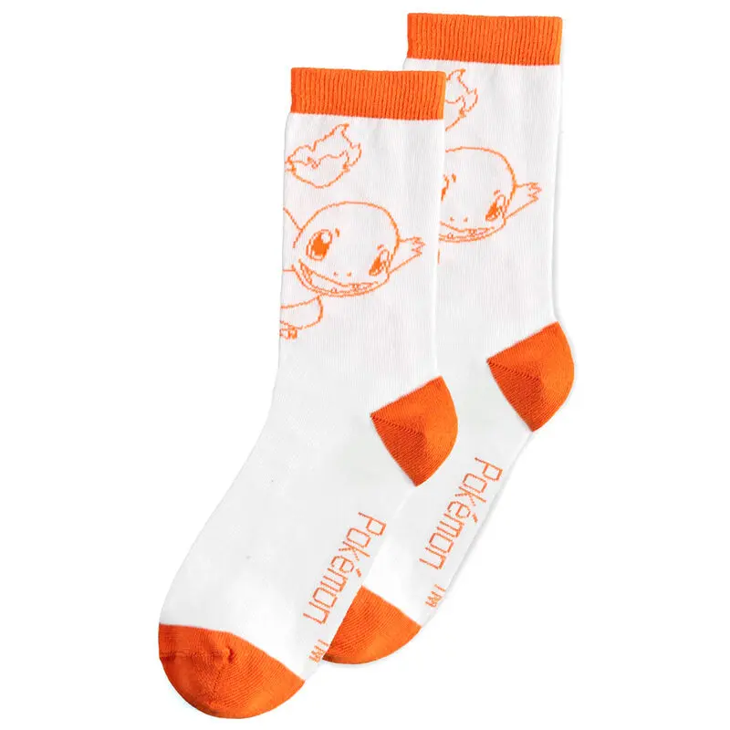 Pokemon pack 3 socks Charmander, Bulbasaur, Squirtle 43/46 termékfotó