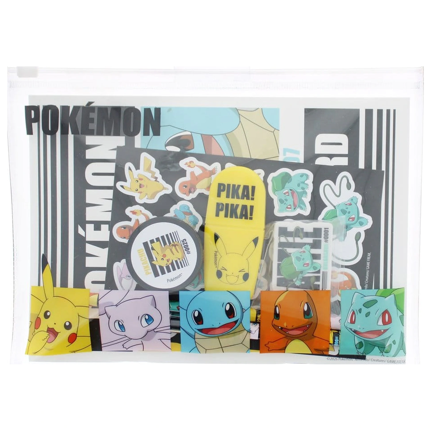 Pokémon 7 db-os írószer csomag  termékfotó