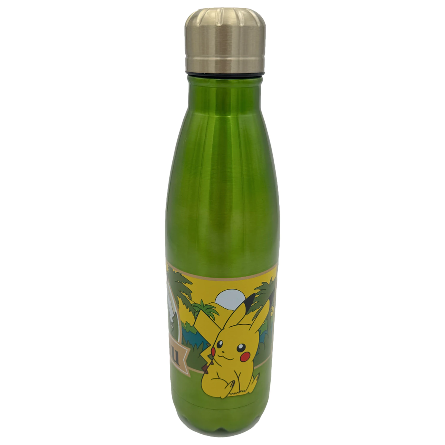 Pokémon A Wild Pikachu rozsdamentes acél palack kulacs termékfotó