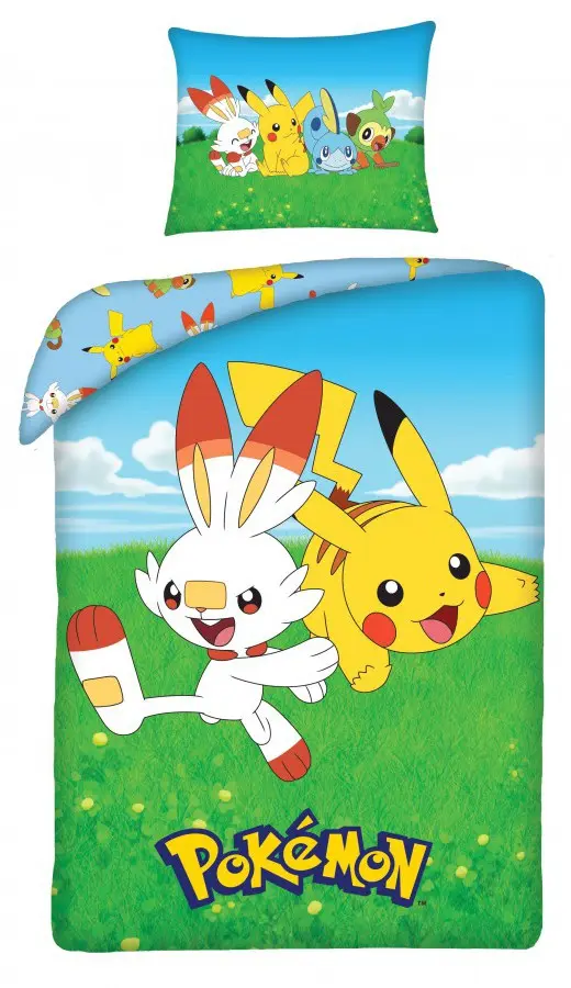 Pokémon ágyneműhuzat 140×200cm, 70×90 cm termékfotó