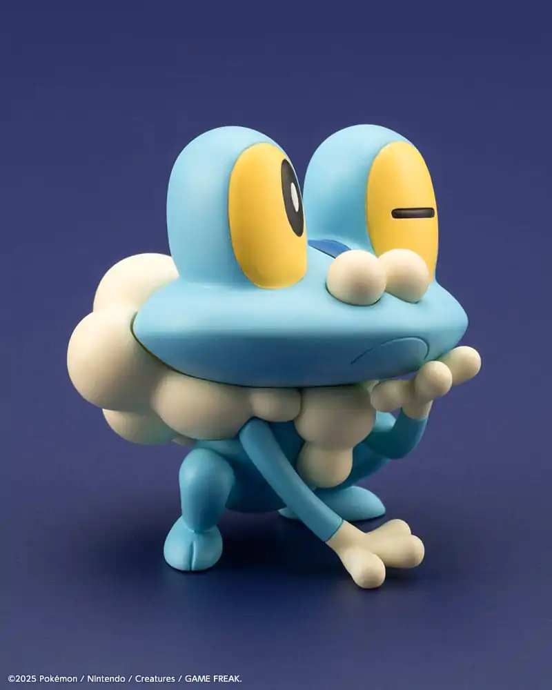 Pokémon ARTFXJ 1/8 Calem &amp; Froakie szobor figura 20 cm termékfotó