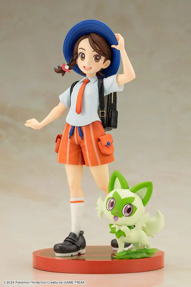 Pokémon ARTFXJ 1/8 Juliana with Sprigatito szobor figura 20 cm termékfotó