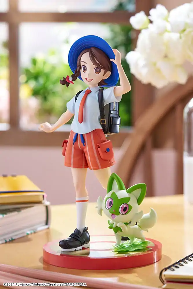 Pokémon ARTFXJ 1/8 Juliana with Sprigatito szobor figura 20 cm termékfotó