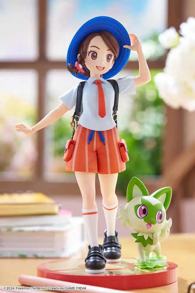 Pokémon ARTFXJ 1/8 Juliana with Sprigatito szobor figura 20 cm termékfotó