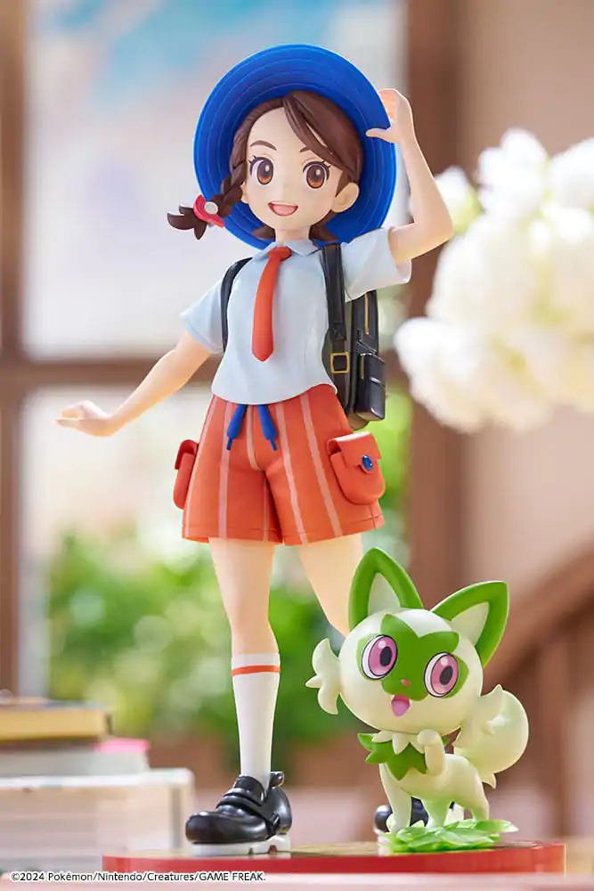 Pokémon ARTFXJ 1/8 Juliana with Sprigatito szobor figura 20 cm termékfotó