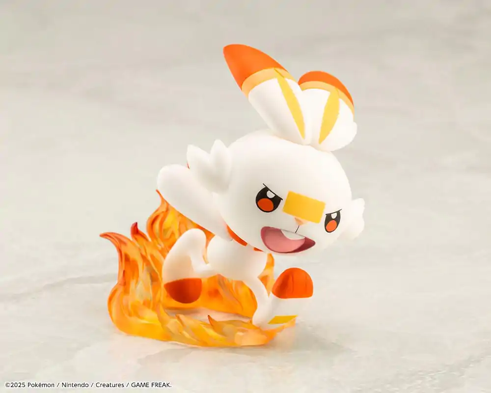 Pokémon ARTFXJ 1/8 Victor & Scorbunny szobor figura 21 cm termékfotó