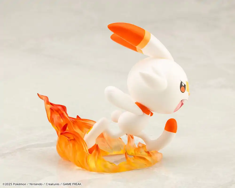 Pokémon ARTFXJ 1/8 Victor & Scorbunny szobor figura 21 cm termékfotó