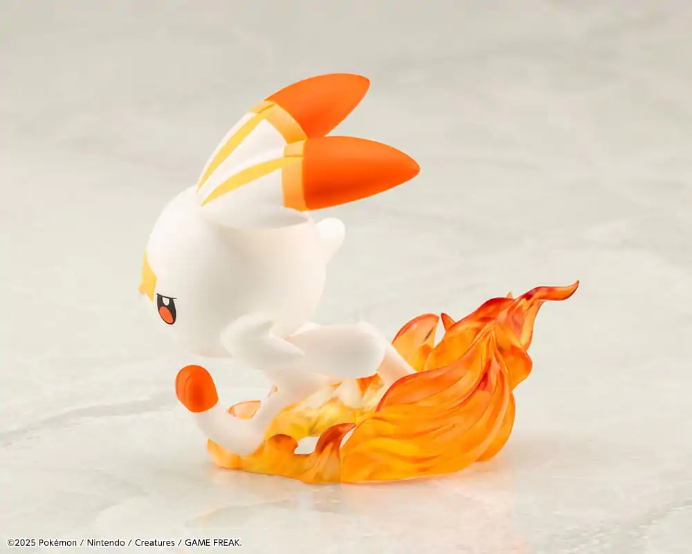 Pokémon ARTFXJ 1/8 Victor & Scorbunny szobor figura 21 cm termékfotó