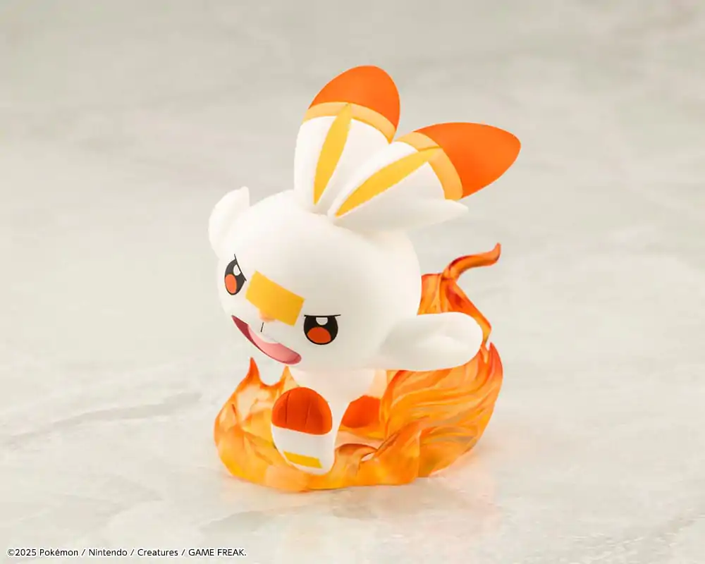 Pokémon ARTFXJ 1/8 Victor & Scorbunny szobor figura 21 cm termékfotó