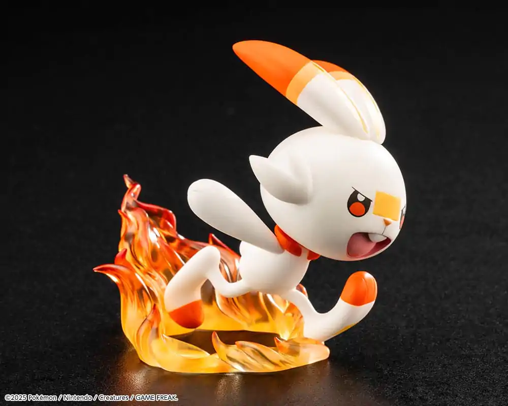 Pokémon ARTFXJ 1/8 Victor & Scorbunny szobor figura 21 cm termékfotó