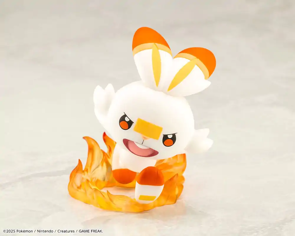 Pokémon ARTFXJ 1/8 Victor & Scorbunny szobor figura 21 cm termékfotó