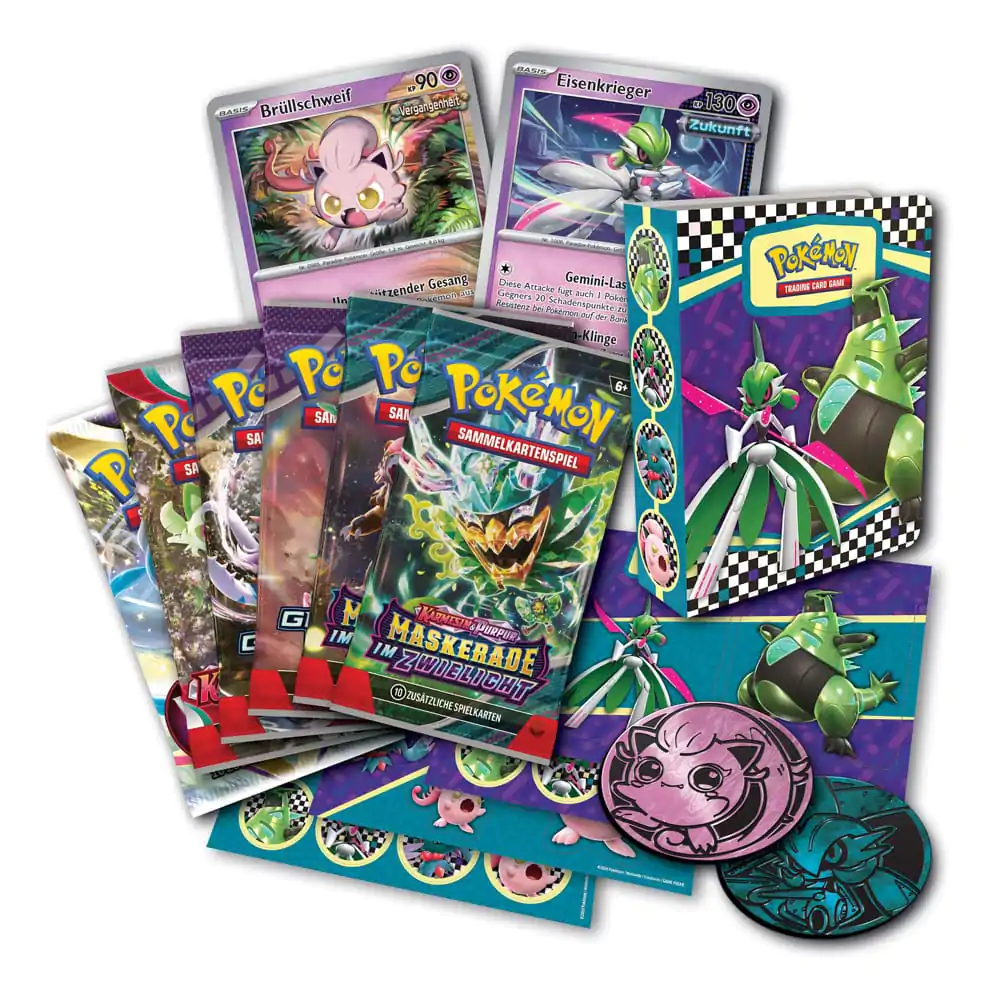 Pokémon Back to School Collector Chest 2024 német nyelvű termékfotó