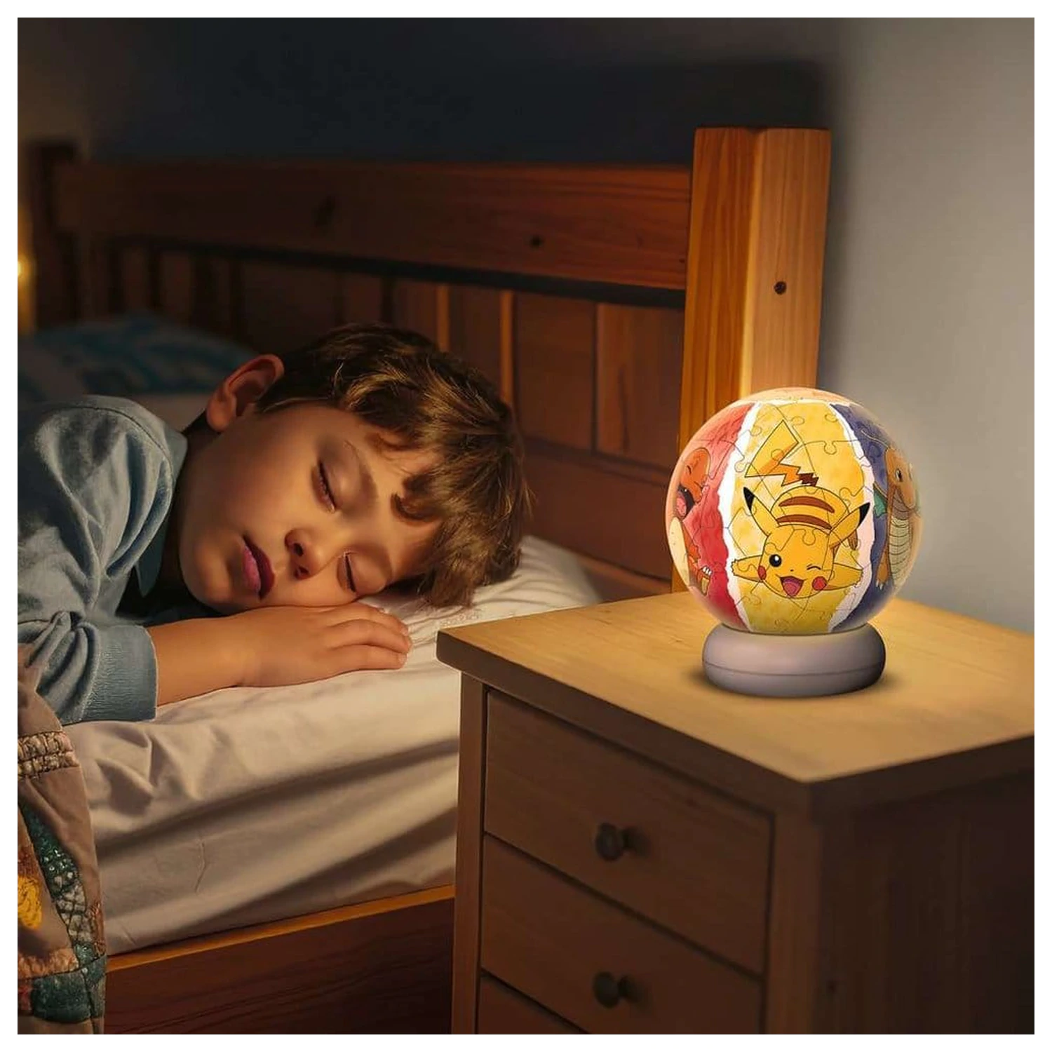 Pokémon Ball 3D puzzle éjszakai lámpa (73 darab) termékfotó