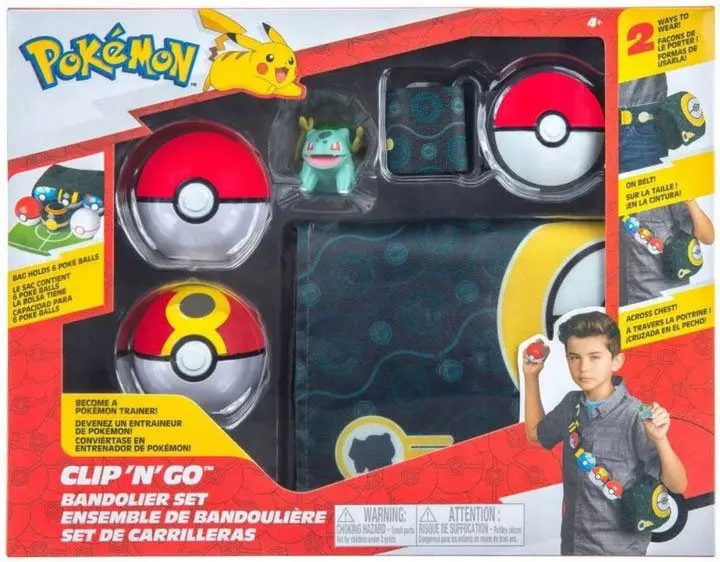 Pokémon Bandolier Set Repeat Ball, Poké Ball &amp; Bulbasaur #3 termékfotó