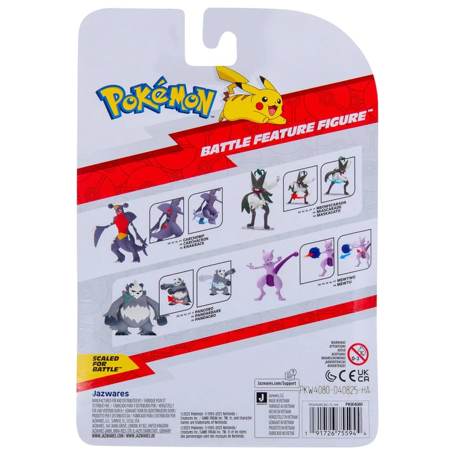 Pokémon Battle Feature figura Meowscarada termékfotó
