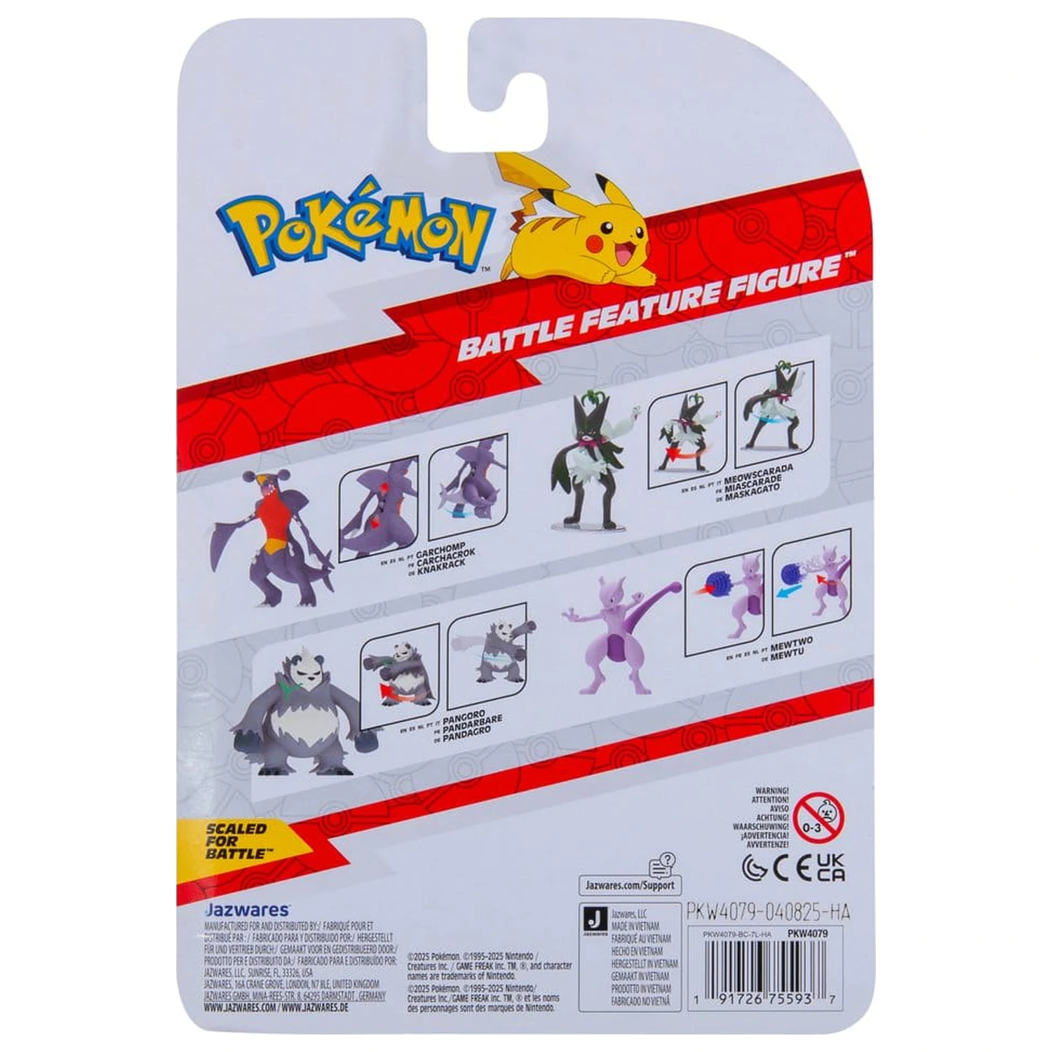 Pokémon Battle Feature figura Pangoro termékfotó