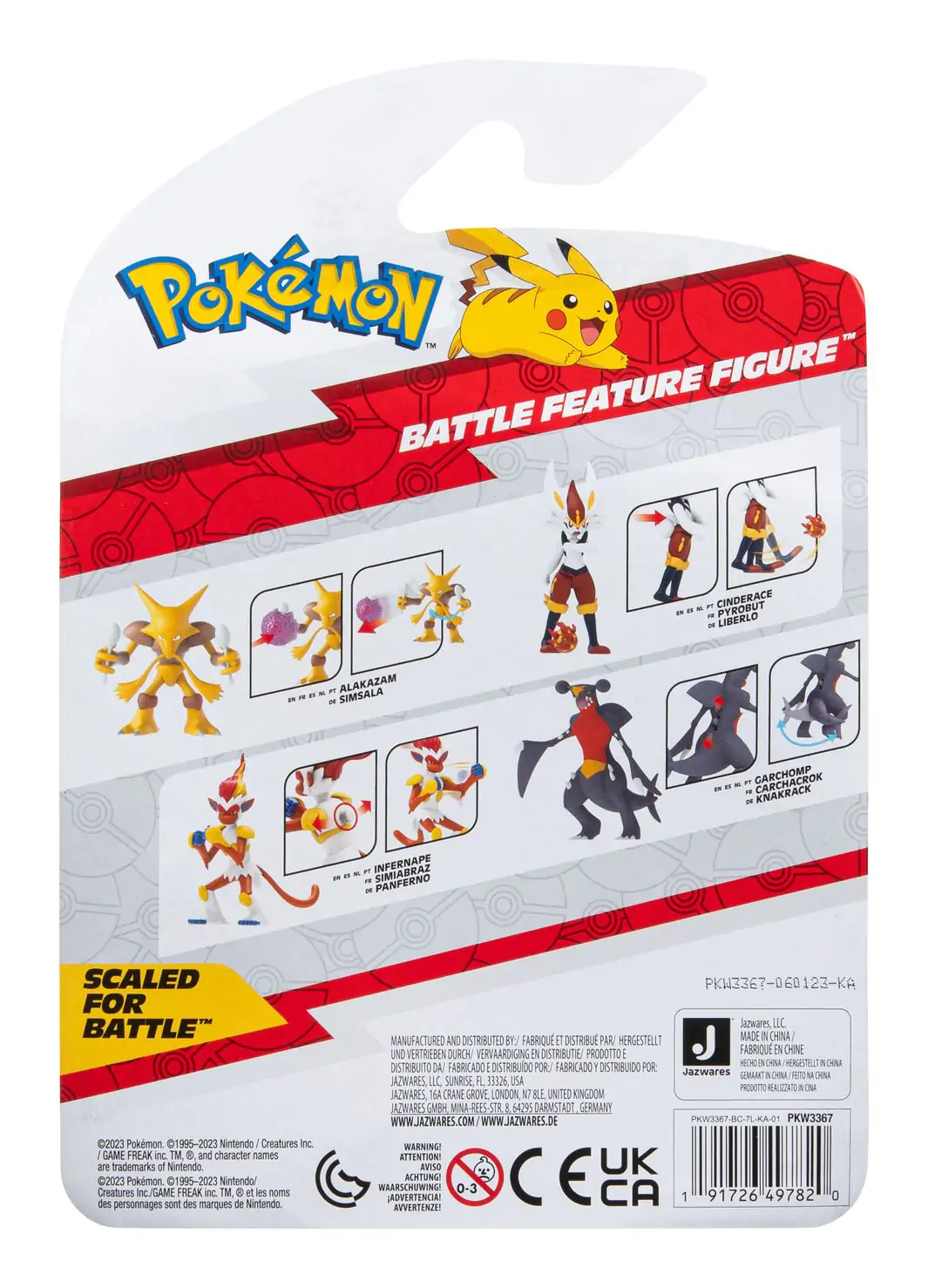 Pokémon Battle Feature Garchomp figura 11 cm termékfotó