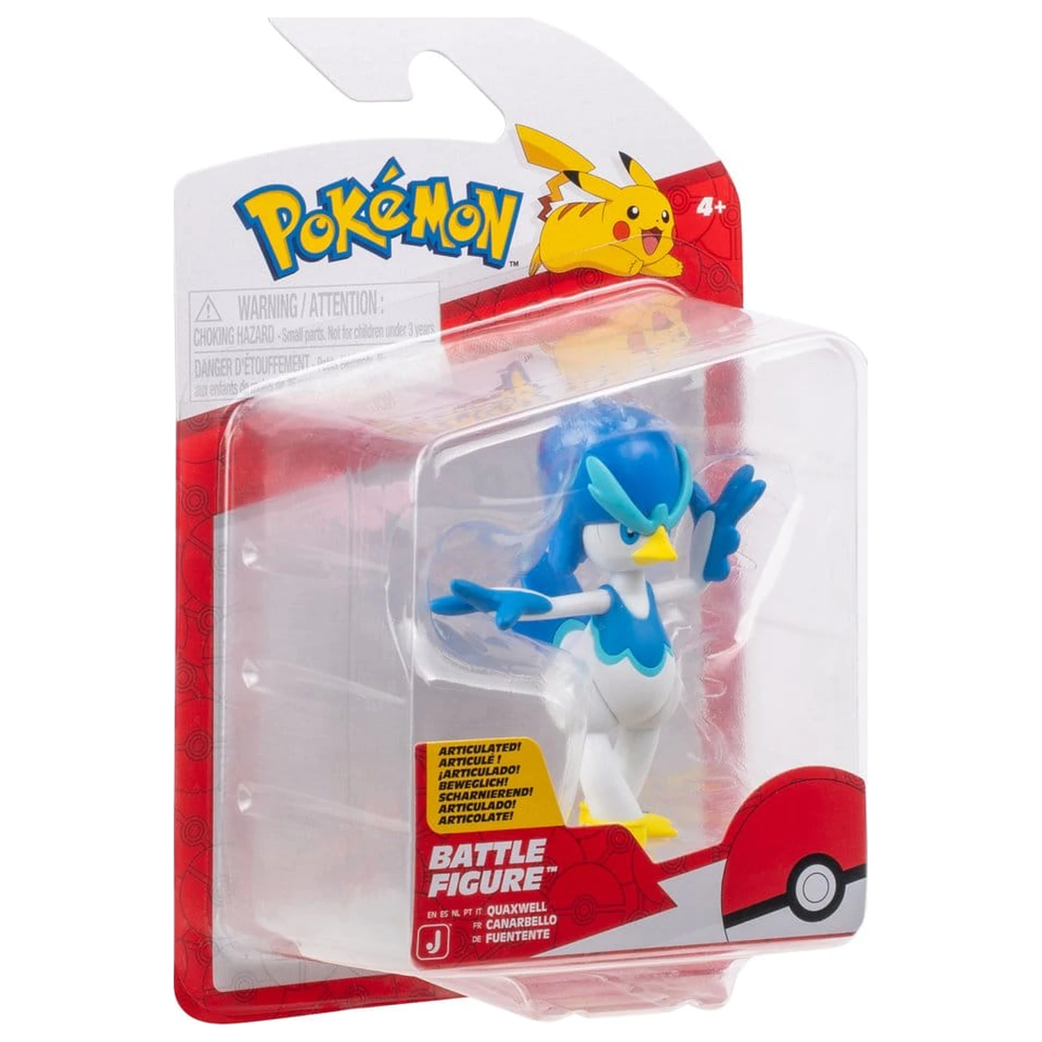 Pokémon Battle figura akciófigura Wave 21 Quaxwell termékfotó