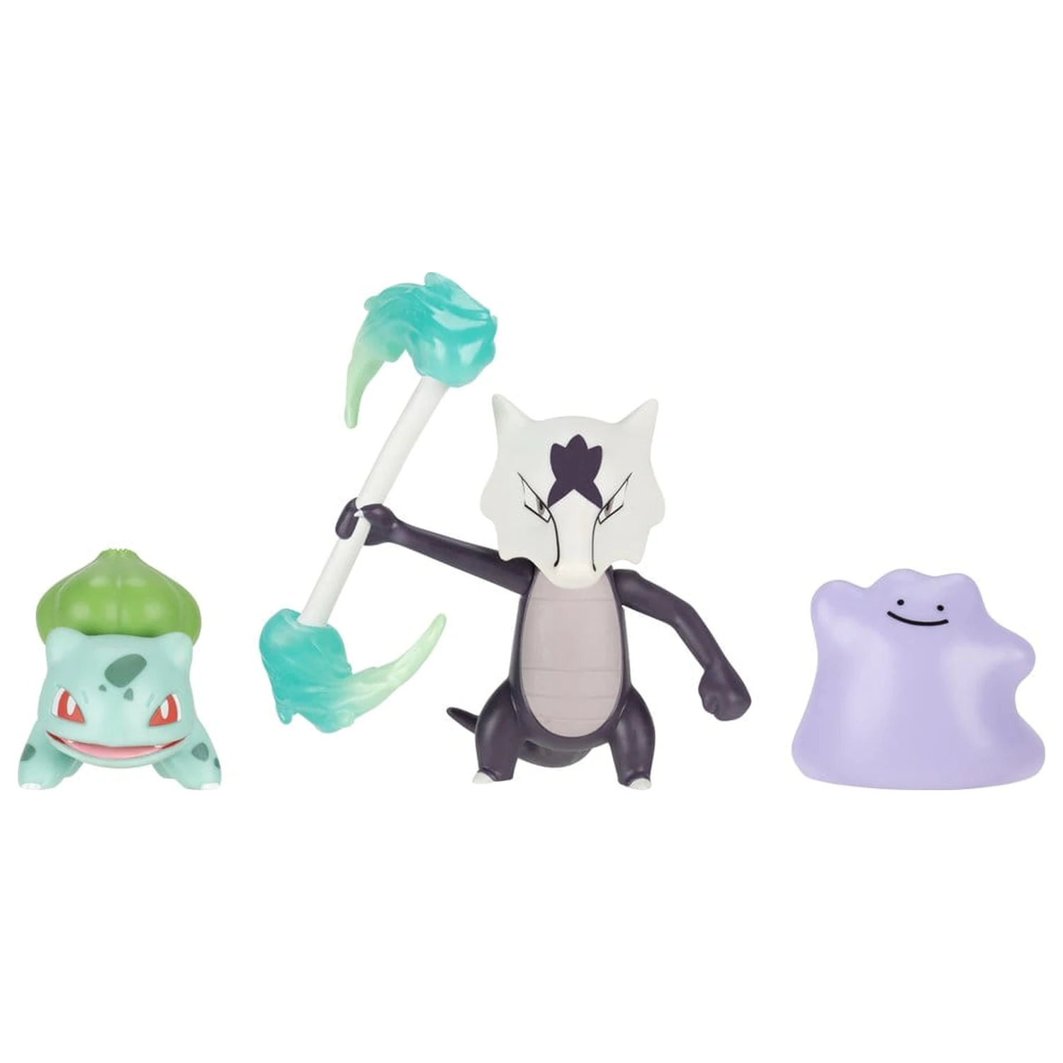 Pokémon Battle figura csomag akciófigura Bulbasaur, Ditto & Alolan Marowak (3-darabos) termékfotó
