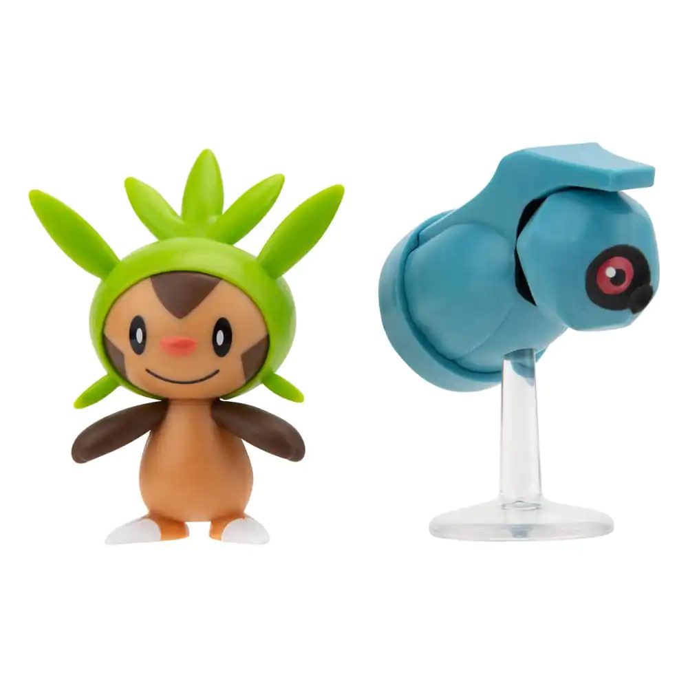 Pokémon Battle Figure figura First Partner Chespin, Beldum 2 db-os figura csomag 5 cm termékfotó