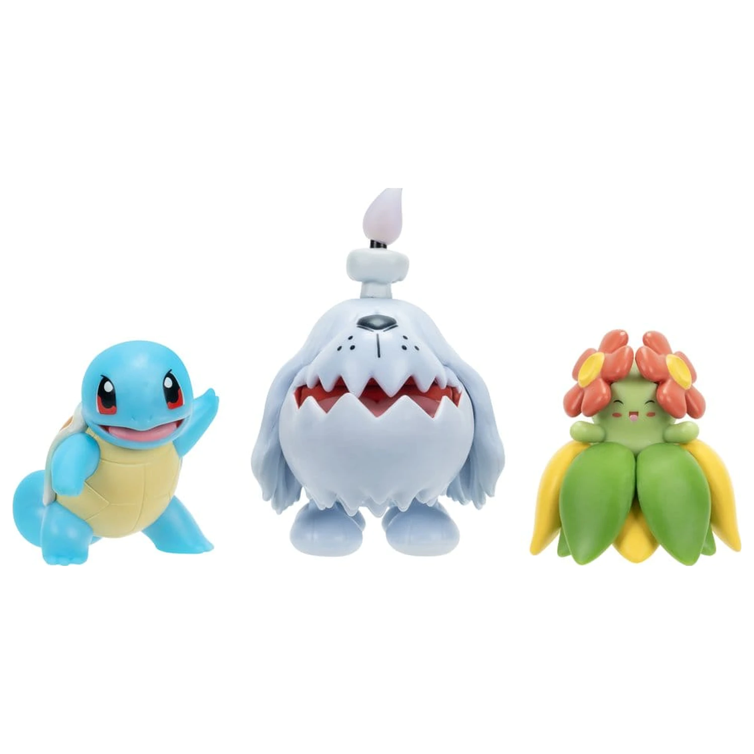 Pokémon Battle figura Squirtle, Greavard & Bellossom 3 db-os figura csomag termékfotó