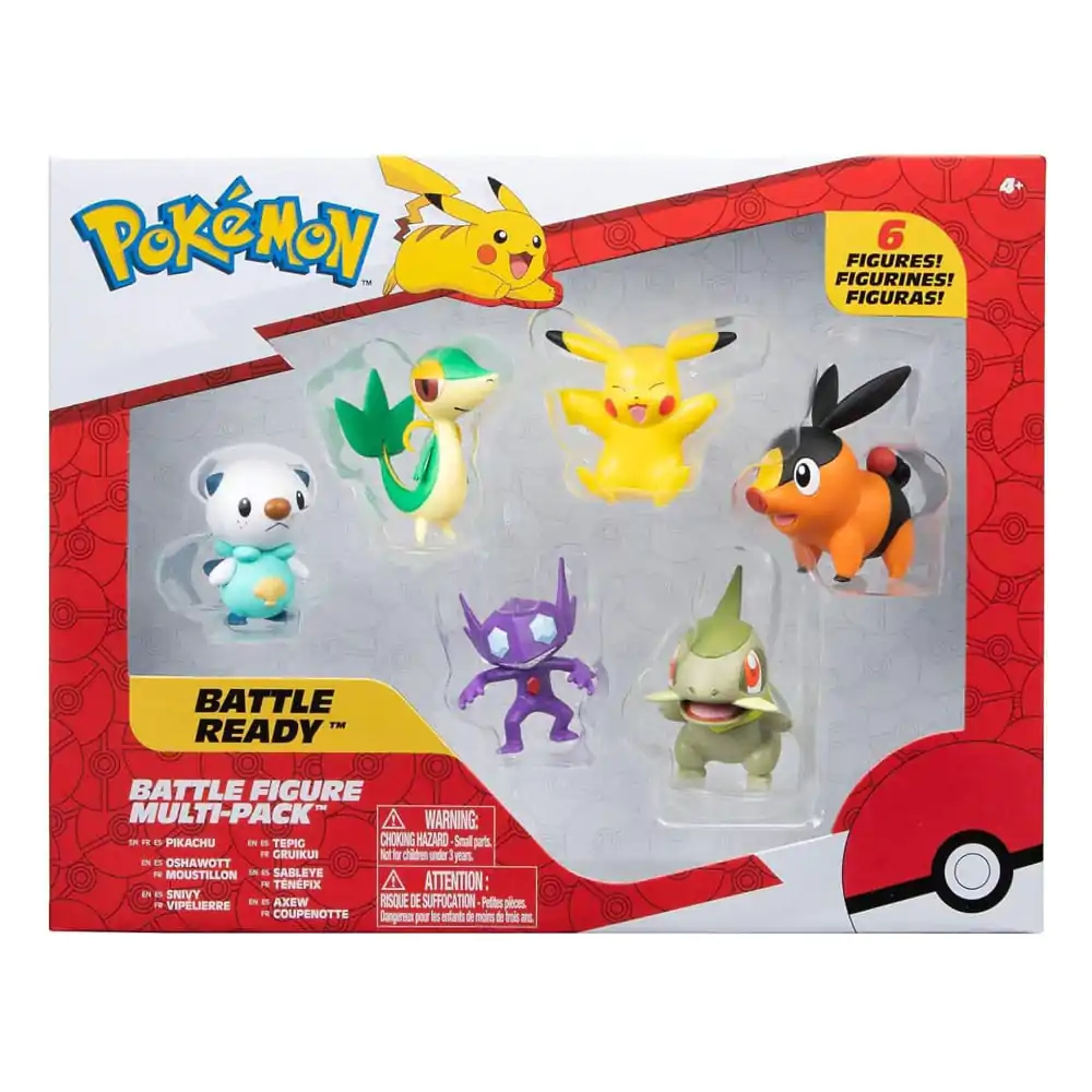 Pokémon Battle Figure #11 6 db-os figura csomag termékfotó