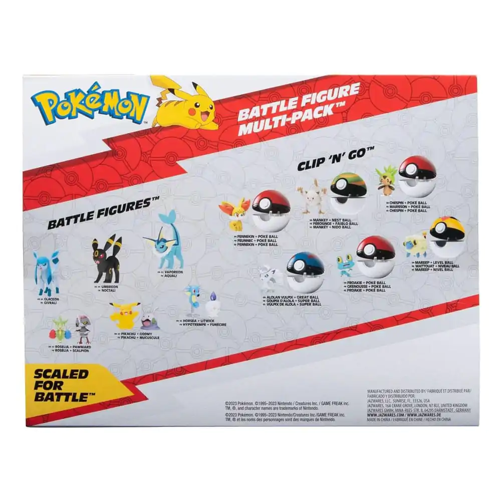 Pokémon Battle Figure #11 6 db-os figura csomag termékfotó