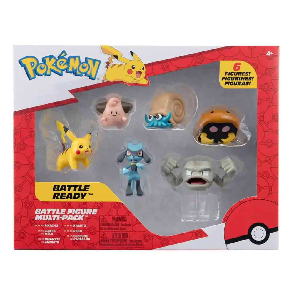 Pokémon Battle Figure 6 db-os figura csomag #7 termékfotó