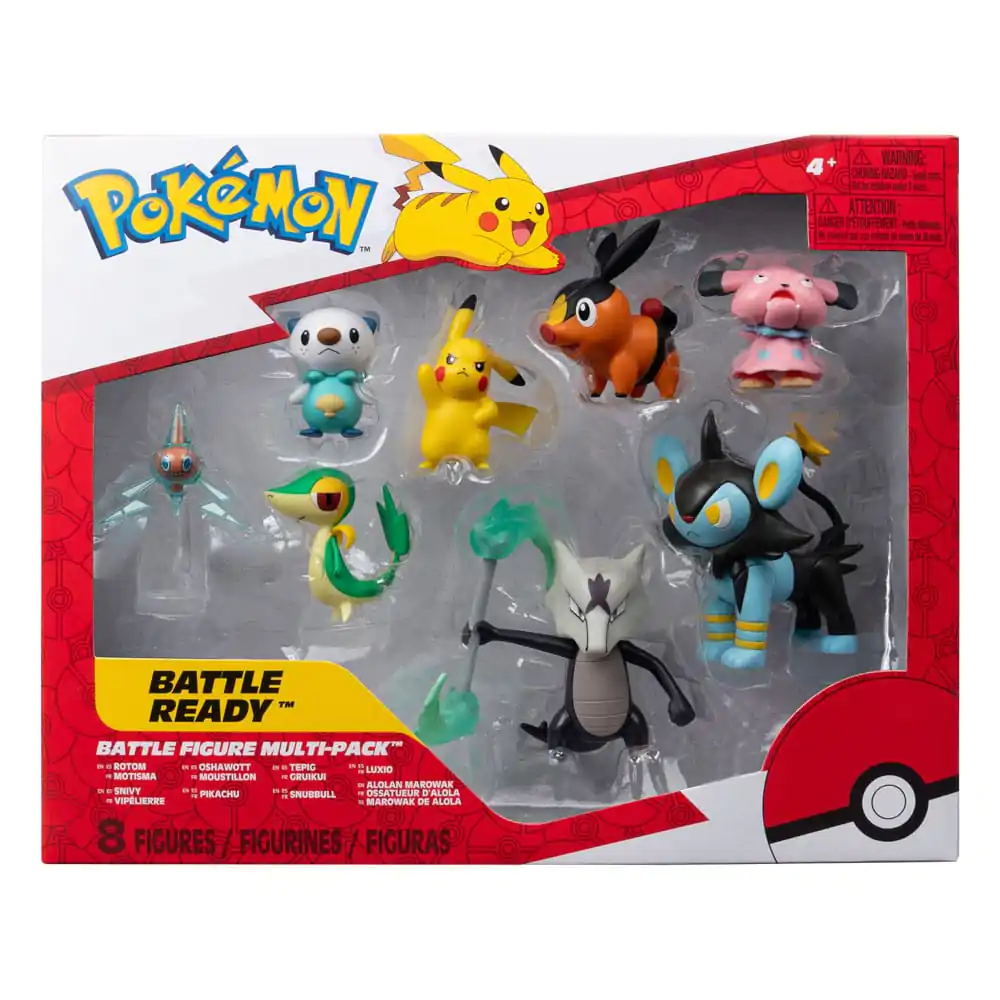 Pokémon Battle Figure 8 db-os figura csomag termékfotó